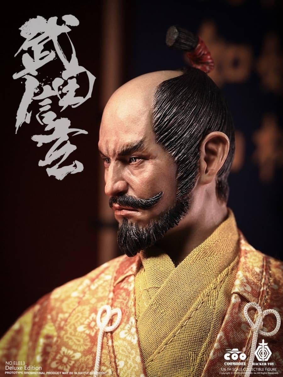 Amazon | COOMODEL 1/6 帝国レジェンド 甲斐の虎 武田信玄 純銅製 DX